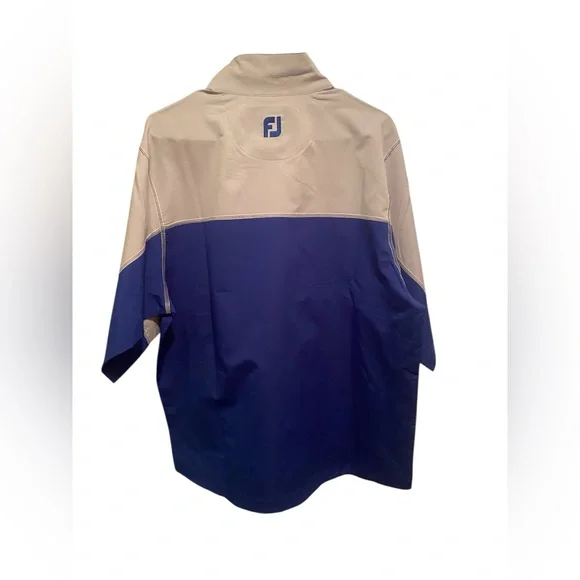 FootJoy Blue and Gray Half-Zip Pullover. Size medium. New with tags - Picture 4 of 7